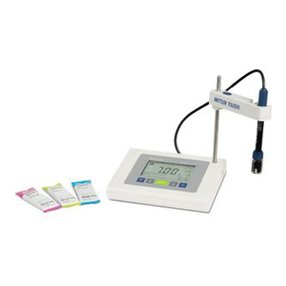 Mettler Toledo 30266626 Fiveeasy Model F20 Benchtop pH/mV Meter Standard Kit