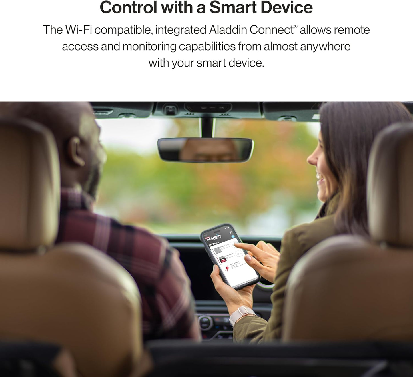 Genie StealthDrive 7155 Connect Smartphone-Controlled Belt Drive Garage Door Opener - 1 Each