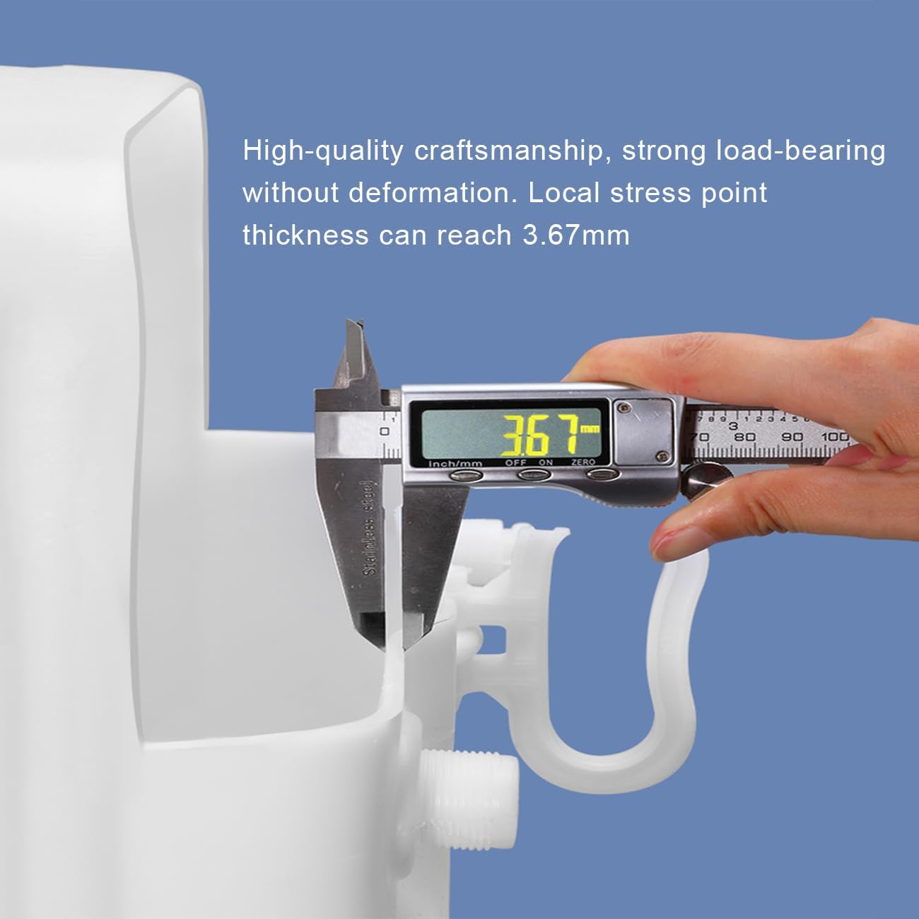 Water Storage Container with Spigot Hose, 52.8 Gallon Portable Water Tank Thick Water Dispenser Carrier Heavy Duty Water Bucket for Hiking Picnic Vehicle Outdoor Emergency(Size:200L/52.8Gal)