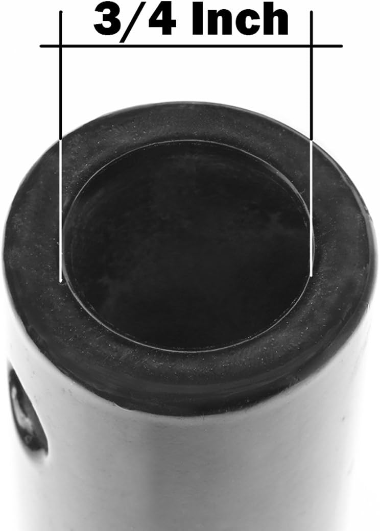 XtremepowerUS3 3 Pieces Auger Extension Drill Bits (8", 12", 20" Length) Extension Earth Ice Auger Extension Set Post Hole Digger Replacement Compatible to 3/4" Shaft