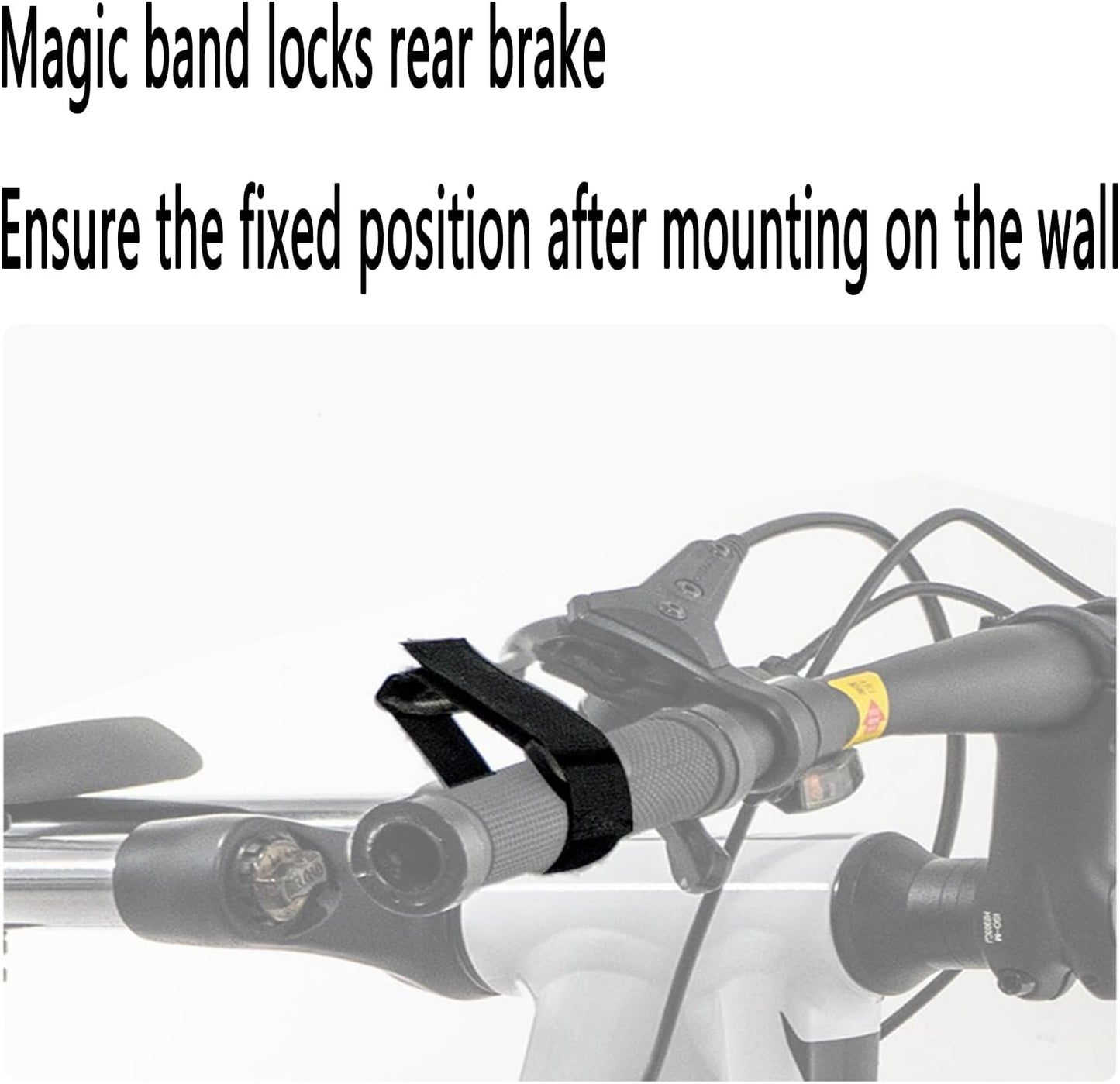 Mountain Bike Wall Mount, Swivel Bike Rack, Snap-on Bike Wall Mount, Garage Bike Rack, Wall Mounted Bike Rack, Space Saving Wall Mounted Bike Rack (Mountain model)