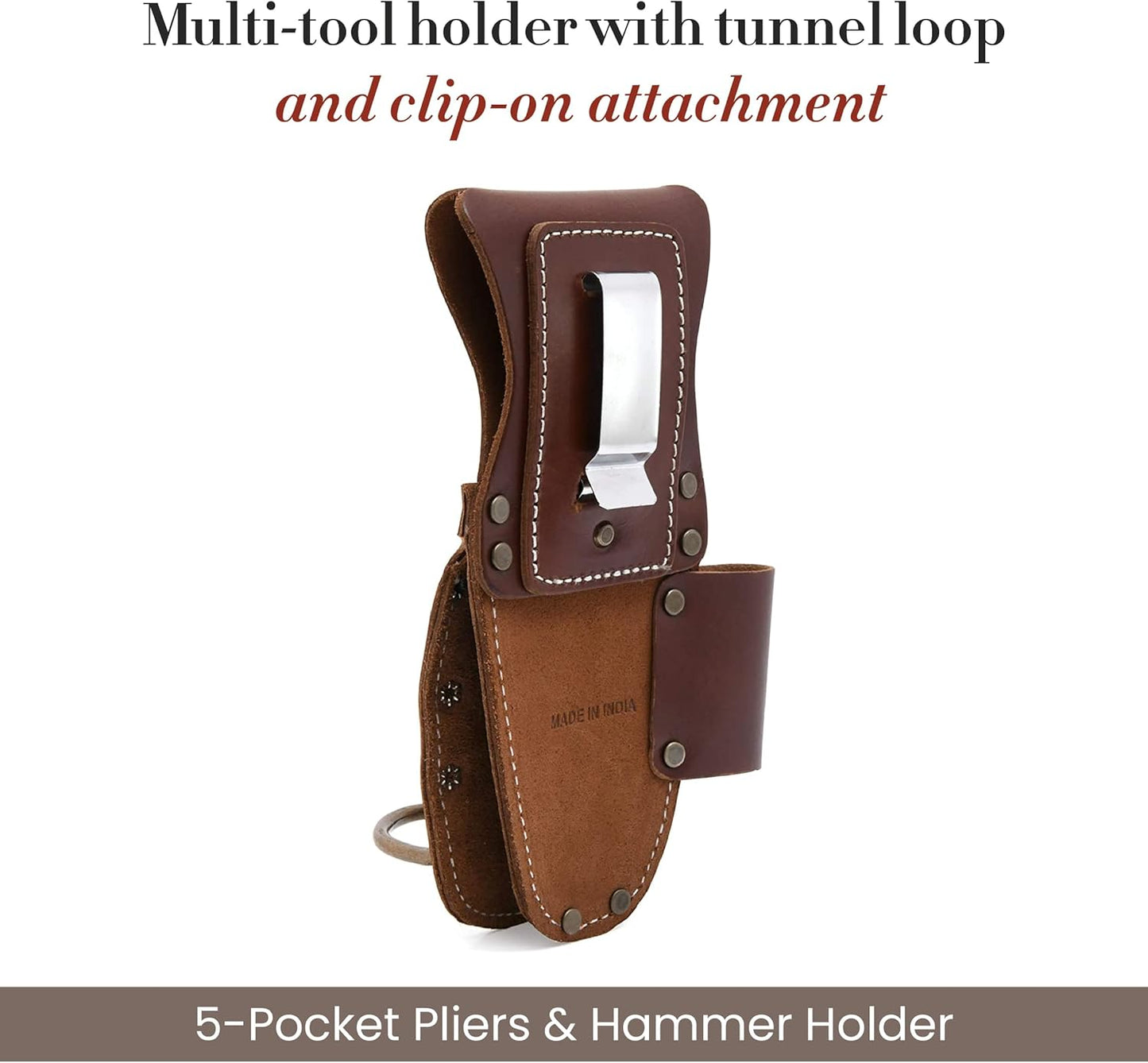Style n Craft 9-Pocket Carpenter’s Nail and Tool Pouch