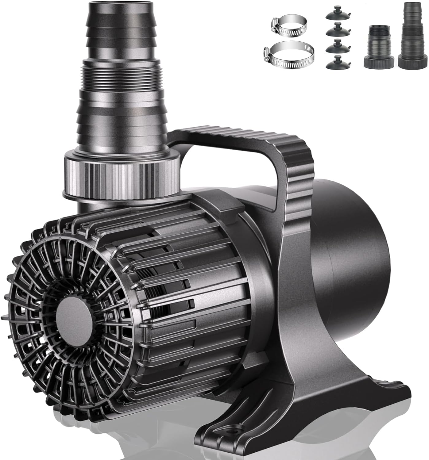 WaterRebirth (5700GPH-305W, UL listed) High Flow Large Fountain Submersible Water Pond Sump Pump Aquarium Electric Waterfall Pump Outdoor PS-5700