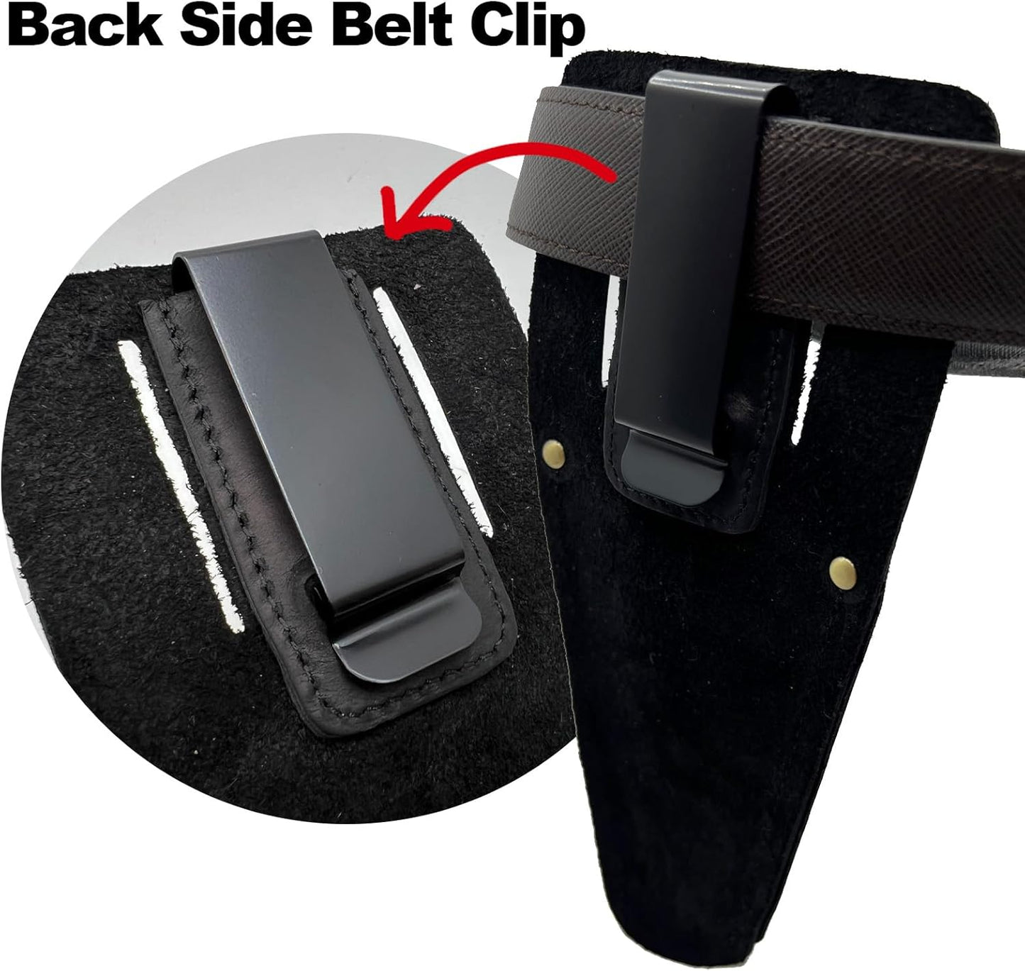 Garden Leather Pruner Sheath,Tool Holster for Gardening Pruning Shears,Durable Scissor Protector Cover