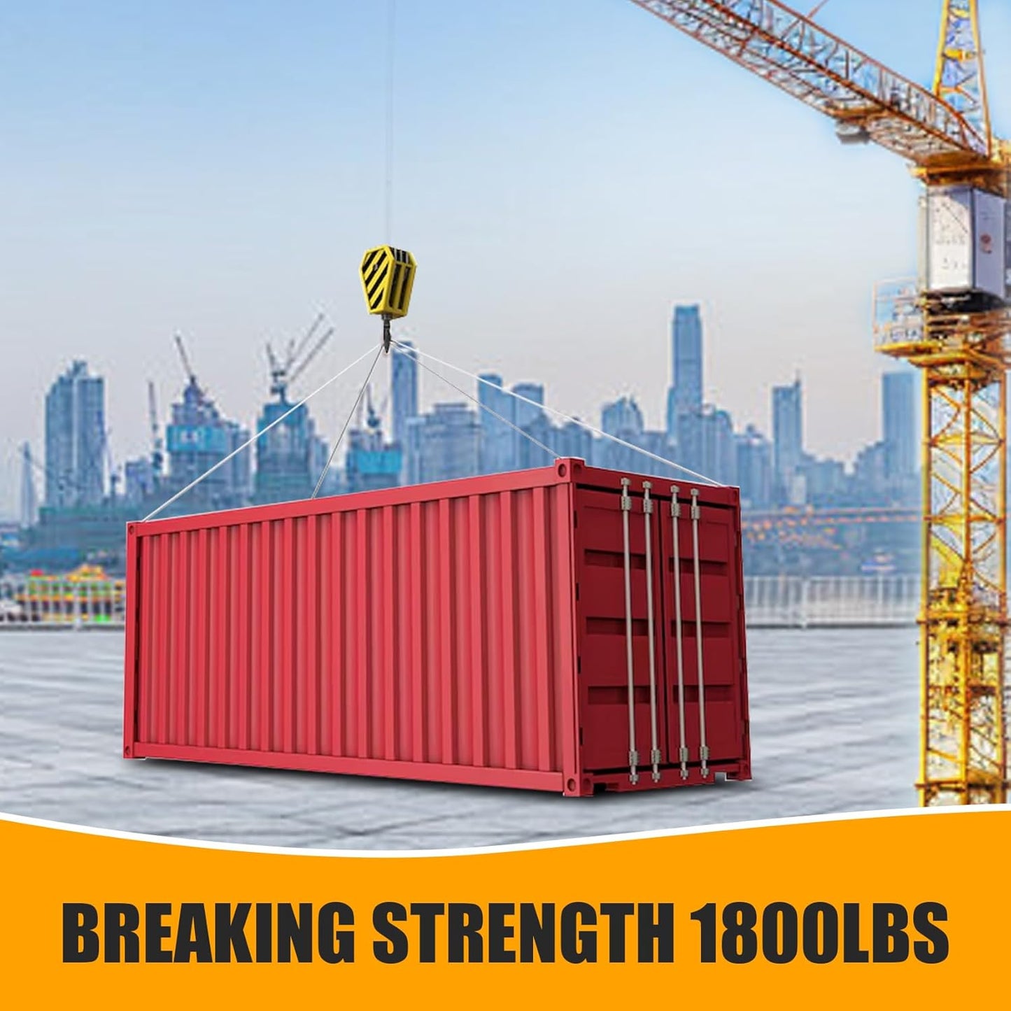 100F 1/8" Stainless Steel Cable,Wire Rope with Cutter 7x7 Strands,1800 lb Breaking Strength, T316 Aircraft Cable for Deck Railing, Stair, Fence, Silver