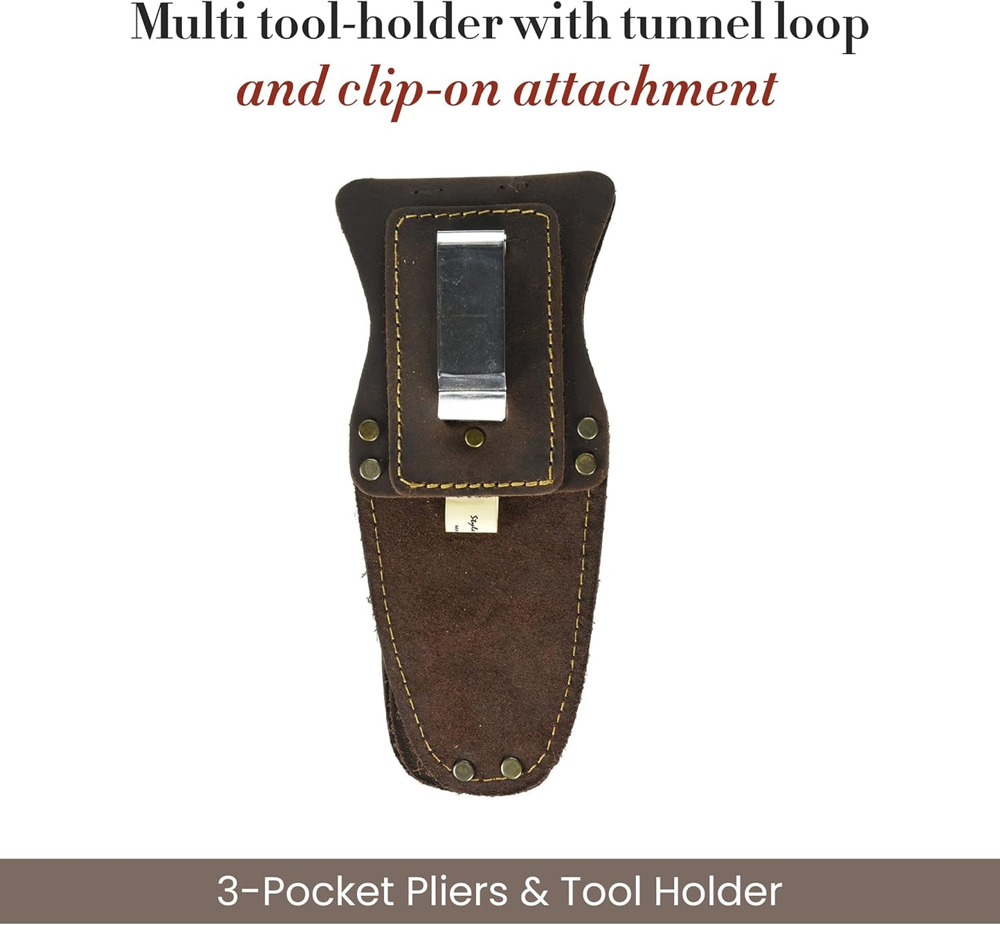 Style n Craft 9-Pocket Carpenter’s Nail and Tool Pouch