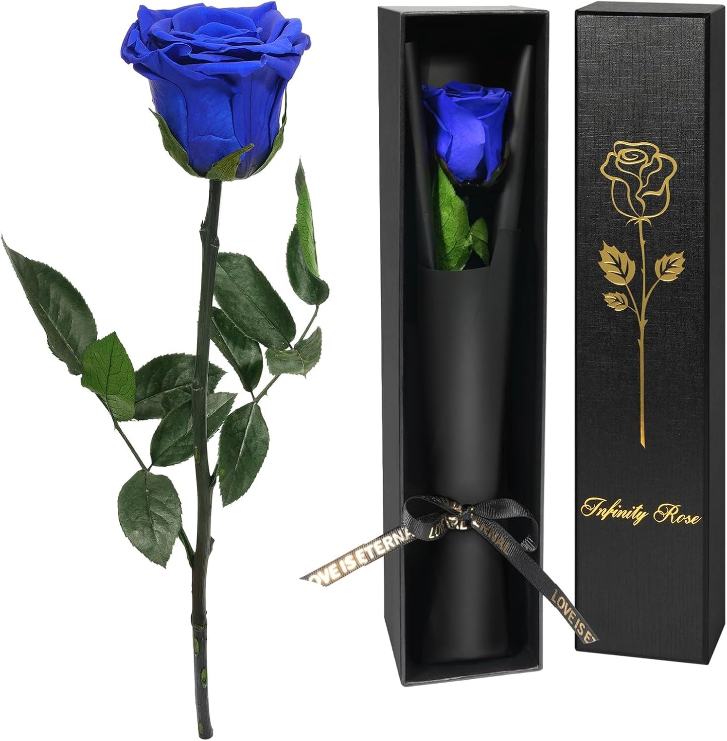 Yamonic Preserved Flowers Rose Gifts for Women, Mothers Day Rose Flowers Gifts for Mom, Real Flower Birthday Mom Gifts for Grandma, Wife, Girlfriend Gifts for Christmas, Valentine's Day, Anniversary