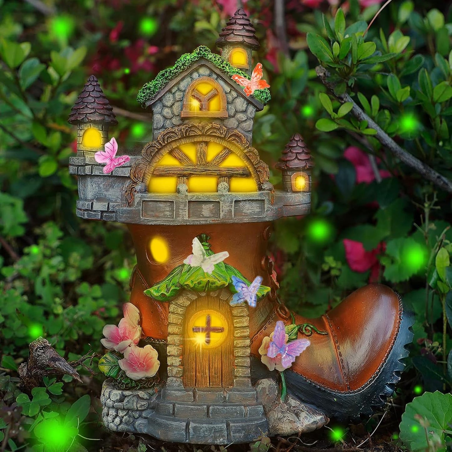 60Pcs Mini Resin Butterflies, Miniature Dollhouse Accessories Tiny Butterflies for Crafts, Mini Resin Animals Figurines for DIY Fairy Garden Dollhouse Micro Landscaping Decoration