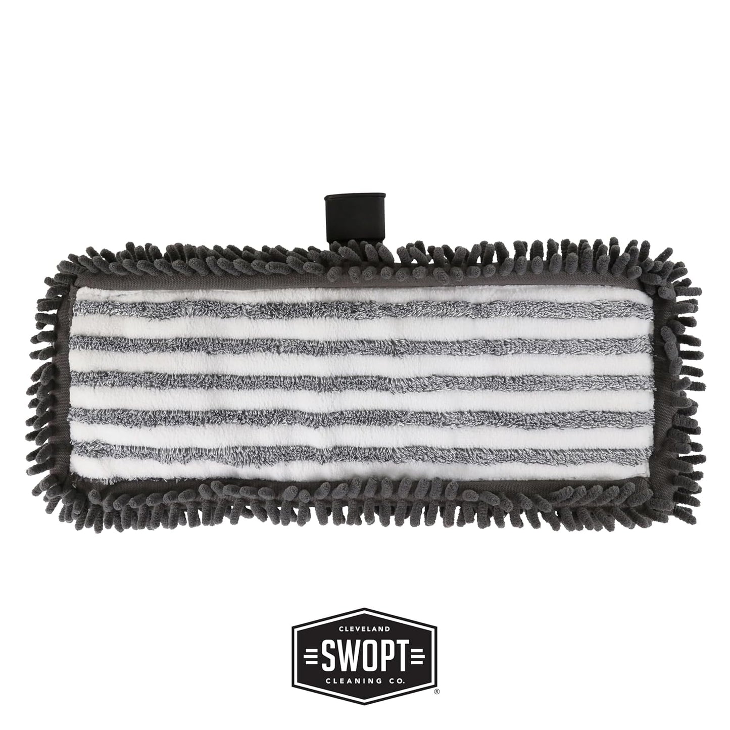 SWOPT 18” Microfiber Dust Mop Head with Refill – Microfiber Mop Head for Use on Wood, Laminate and Tile Floors, Lint Free Cleaning – 5102C6