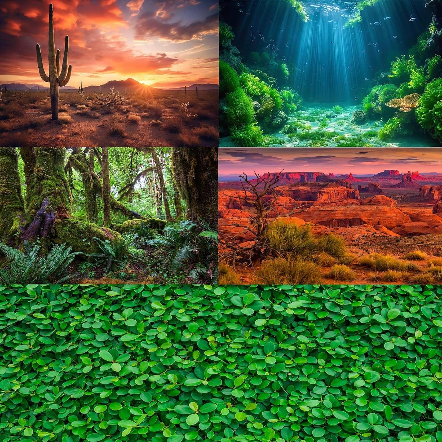 Aquarium Background Lush Aquatic Plants Seagrasses Terrarium Background Redwood Root Moss Tropical Style Green Underwater Plants Fish Tank Background Under The Sea Reptile Tank Backdrop 72x16in